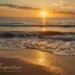 Golden sunrise over ocean for Monday inspirational quotes and motivation