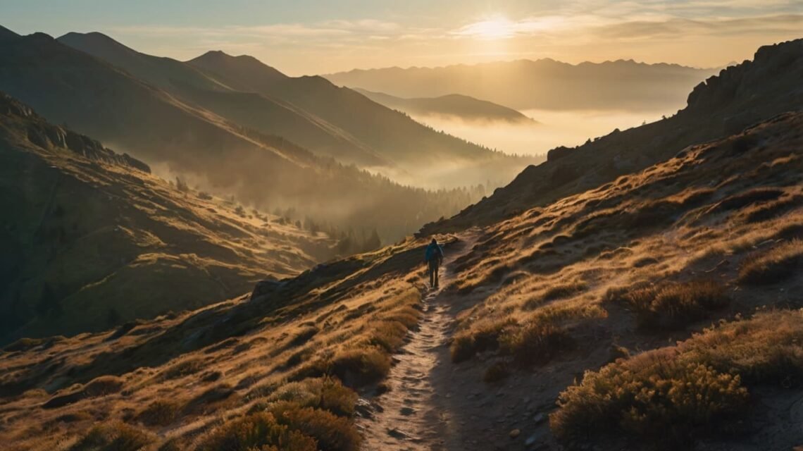 Sunrise trail symbolizing quotes about learning and growth after mistakes