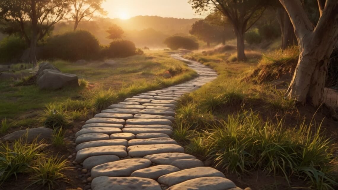 Sunrise path symbolizing growth in inspiring quotes about mistakes