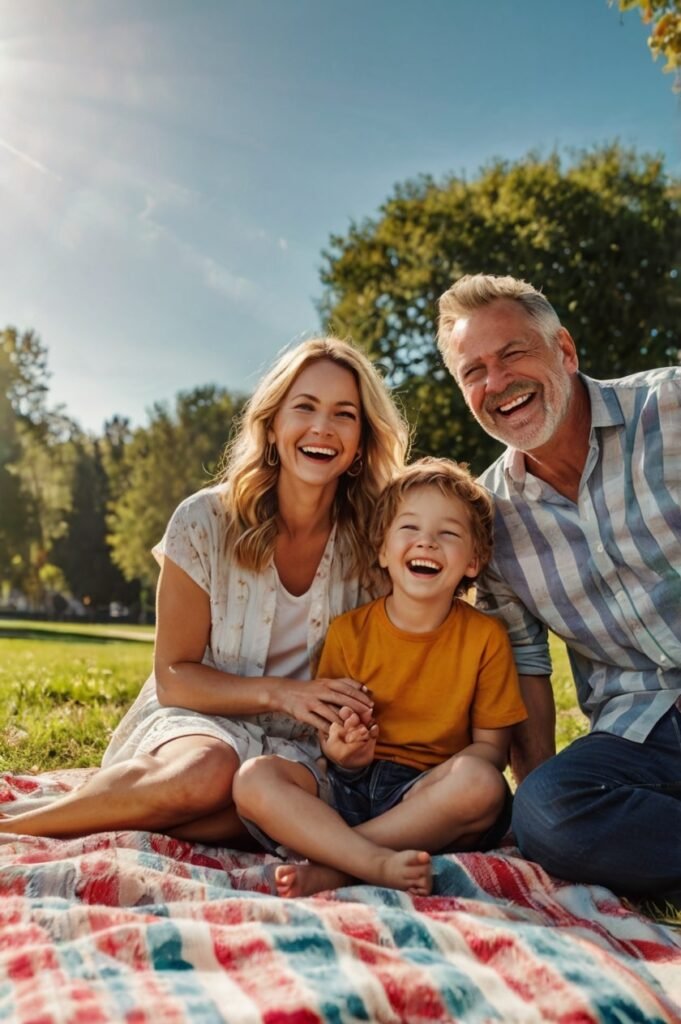 Sunday inspirational quotes about family togetherness outdoors picnic